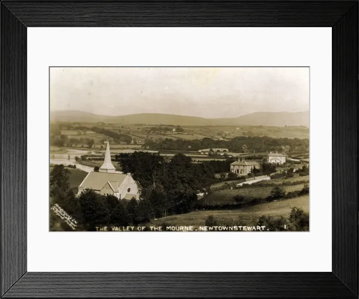 Framed Print : Church - Mourne Valley, Newtownstewart, County Tyrone Framed Print : Church - Mourne Valley, Newtownstewart, County Tyrone