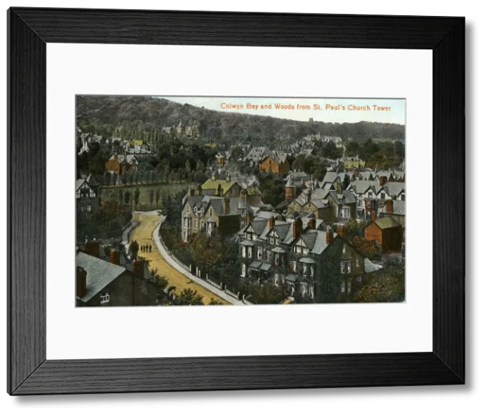 Framed Print : The Town, Colwyn Bay, Conwy - Clwyd Framed Print : The Town, Colwyn Bay, Conwy - Clwyd