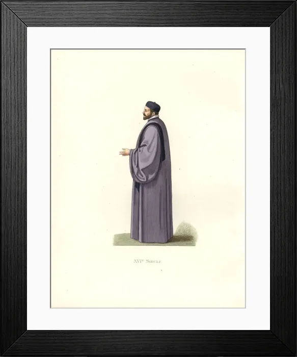 Framed Print : Nobleman of Venice, 16th century Framed Print : Nobleman of Venice, 16th century