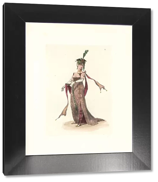 Costume of Madame de Contades, merveilleuse