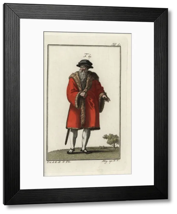 Framed Print : Nobleman of Bohemia, 1500s and 1600s Framed Print : Nobleman of Bohemia, 1500s and 1600s