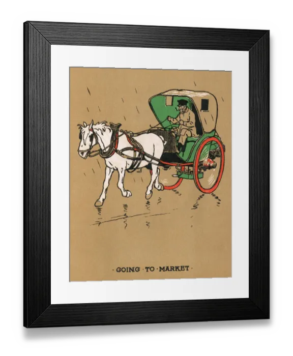 Framed Print : Illustration, Cecil Aldins Painting Books, Our Animals Framed Print : Illustration, Cecil Aldins Painting Books, Our Animals