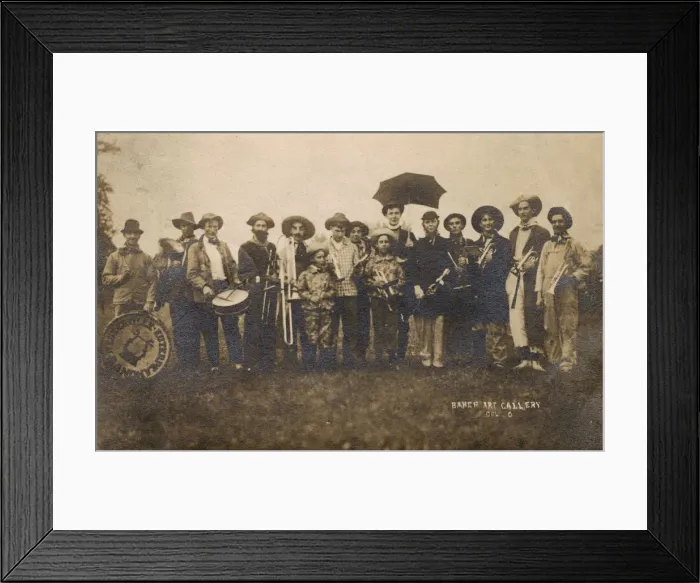 Framed Print : Euterpean Band, Westerville, Ohio, USA Framed Print : Euterpean Band, Westerville, Ohio, USA
