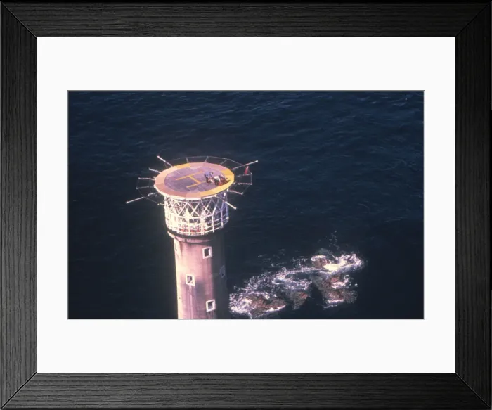 Framed Print : Longships Lighthouse, Cornwall Framed Print : Longships Lighthouse, Cornwall