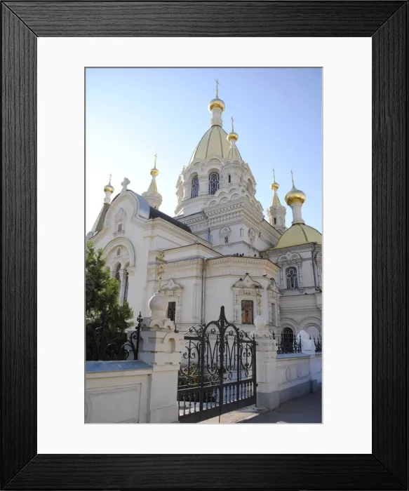 Framed Print : Ukraine. Sevastopol. Pokrovsky Orthodox Cathedral Framed Print : Ukraine. Sevastopol. Pokrovsky Orthodox Cathedral