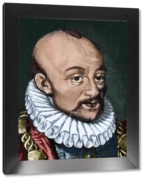 Michel Eyquem de Montaigne (1533-1592). Writer of the French