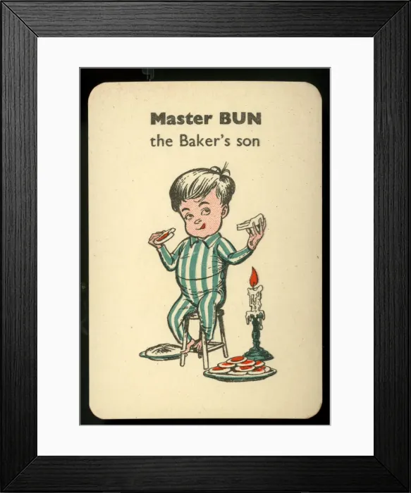 Framed Print : Gibbs Happy Families - Master Bun Framed Print : Gibbs Happy Families - Master Bun