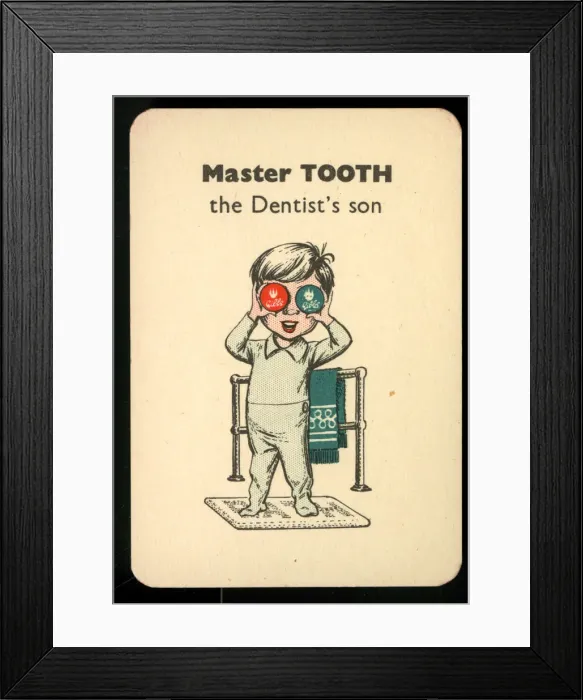 Framed Print : Gibbs Happy Families - Master Tooth Framed Print : Gibbs Happy Families - Master Tooth