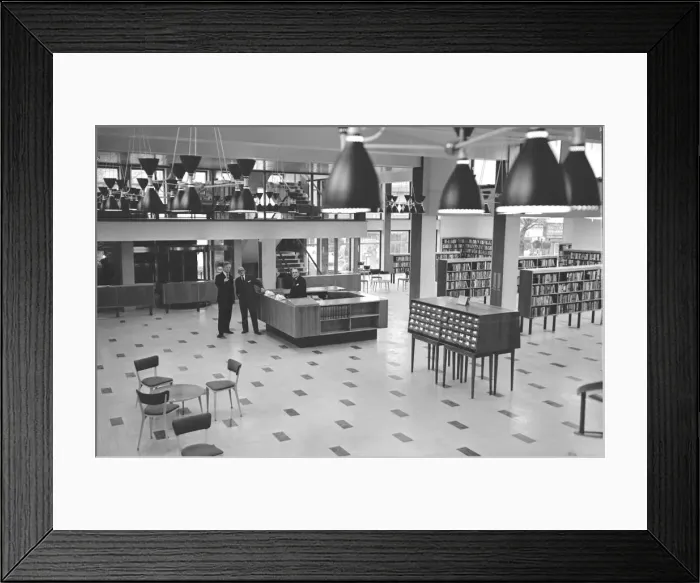 Framed Print : Eastbourne Public Library, Sussex Framed Print : Eastbourne Public Library, Sussex