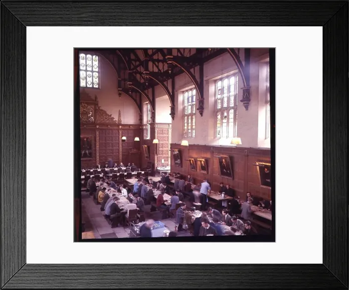 Framed Print : Refectory at Trinity College, Cambridge University Framed Print : Refectory at Trinity College, Cambridge University