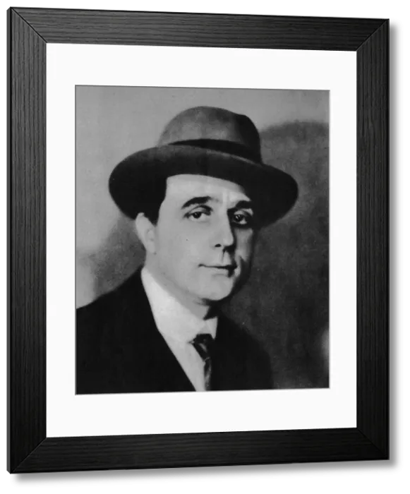 Framed Print : A Portrait of Michel Fokine, July 1925 Framed Print : A Portrait of Michel Fokine, July 1925