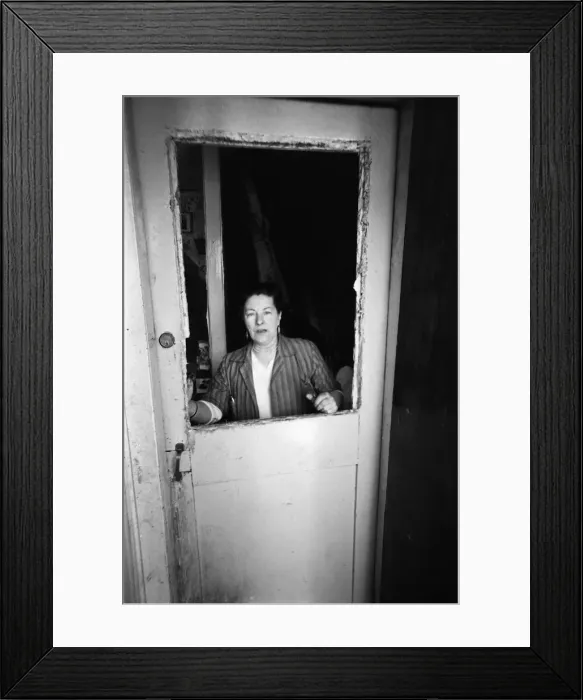 Framed Print : Damaged front door, Belfast, Northern Ireland Framed Print : Damaged front door, Belfast, Northern Ireland