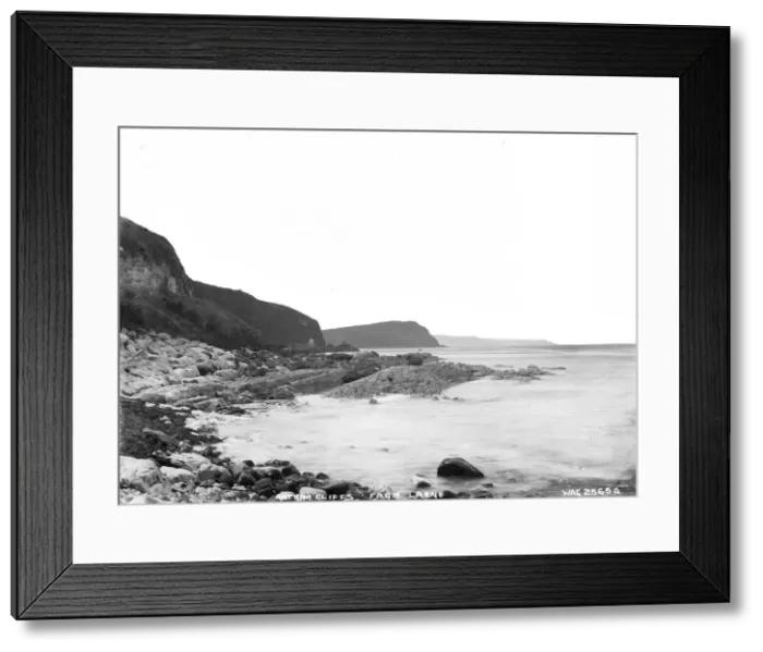 Framed Print : Antrim Cliffs from Larne Framed Print : Antrim Cliffs from Larne