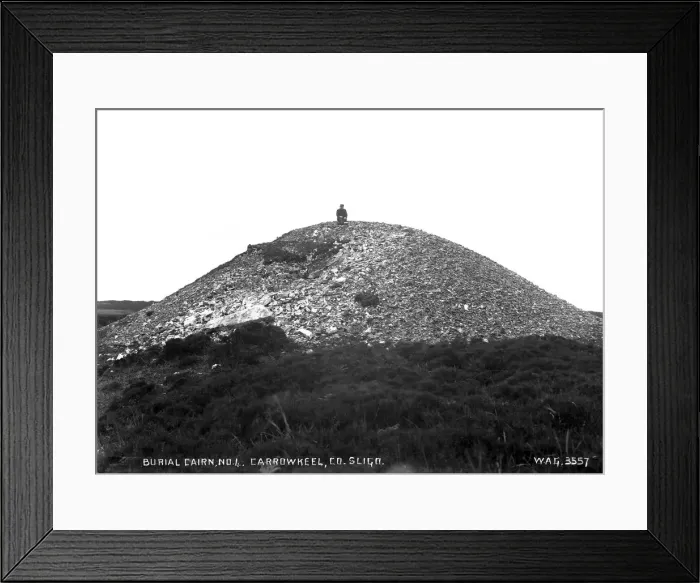 Framed Print : Burial Cairn, No. 4. Carrowkeel, Co. Sligo Framed Print : Burial Cairn, No. 4. Carrowkeel, Co. Sligo