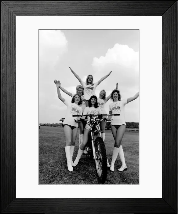 Framed Print : Team of stunt women Framed Print : Team of stunt women