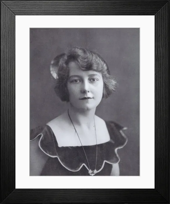 Framed Print : Ivy Tresmand, popular artiste in The Lady and The Rose Framed Print : Ivy Tresmand, popular artiste in The Lady and The Rose