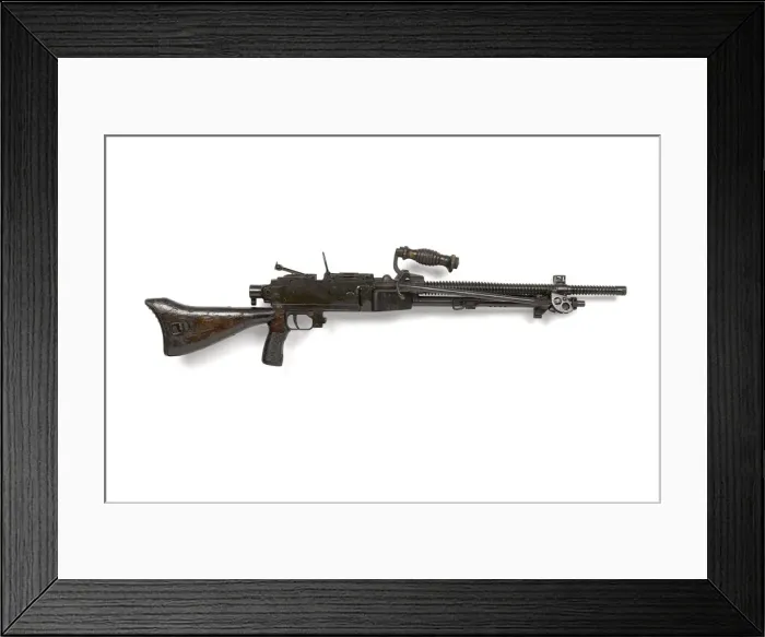 Framed Print : Machine Gun, Light, Arisaka, 6. 5 Mm Type 96 Framed Print : Machine Gun, Light, Arisaka, 6. 5 Mm Type 96