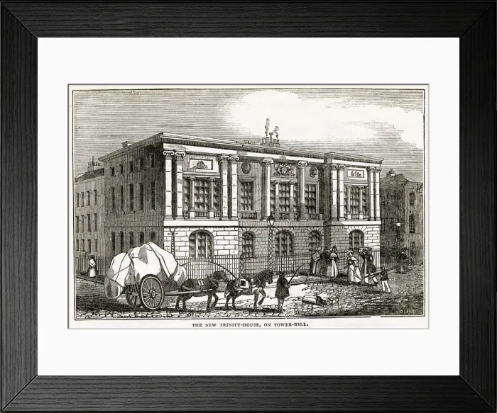 Framed Print : Trinity House 1834 Framed Print : Trinity House 1834