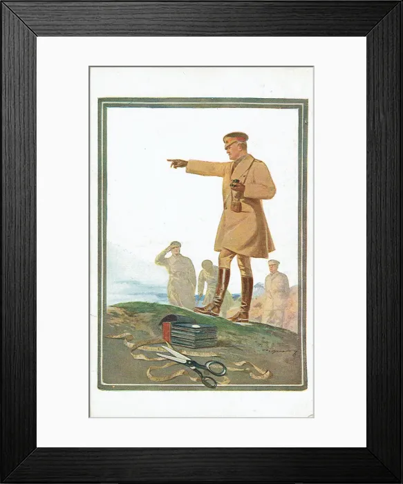 Framed Print : General Post by J E Harold Terry Framed Print : General Post by J E Harold Terry