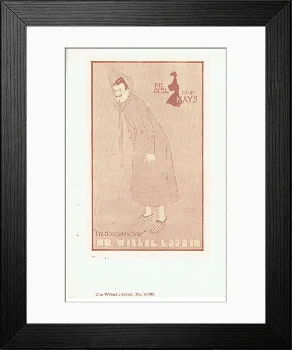 Framed Print : The Girl from Kays by Owen Hall Framed Print : The Girl from Kays by Owen Hall