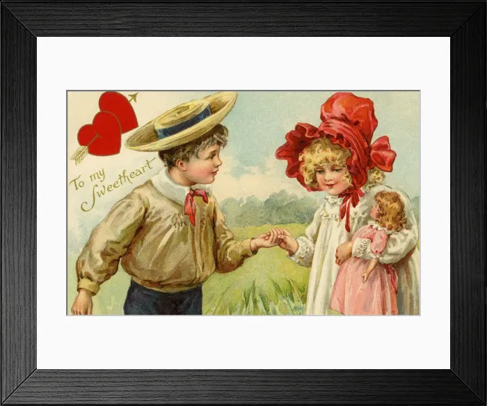 Framed Print : Valentine. To my sweetheart Framed Print : Valentine. To my sweetheart