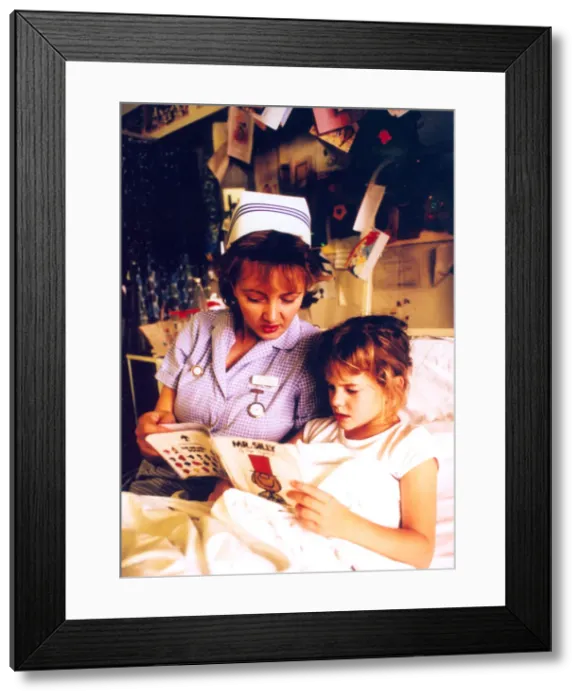 Framed Print : Childrens nurse Framed Print : Childrens nurse