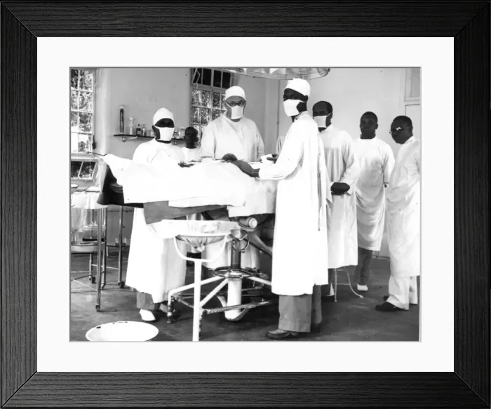 Framed Print : Hospital Theatre, Lagos Framed Print : Hospital Theatre, Lagos