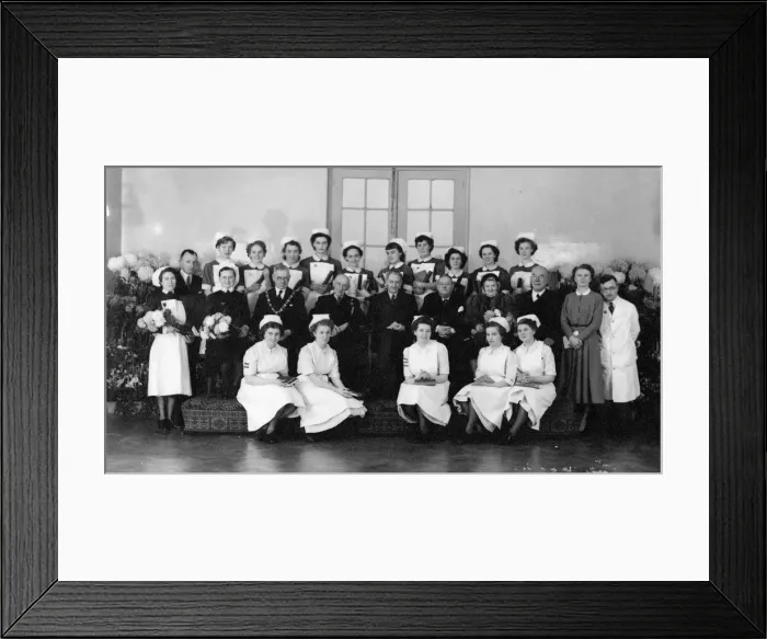 Framed Print : Prize Giving at the General Hospital, Hereford Framed Print : Prize Giving at the General Hospital, Hereford