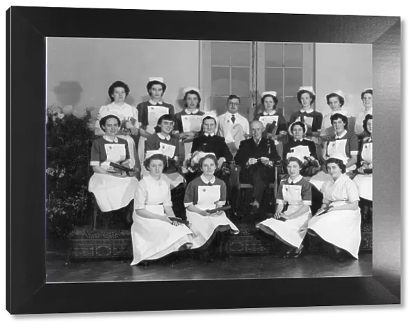 Prize Giving at the General Hospital, Hereford