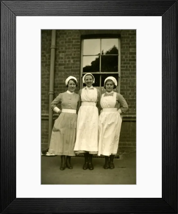 Framed Print : Three nurses Framed Print : Three nurses