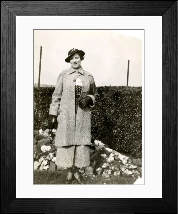 Framed Print : Off-duty nurse Framed Print : Off-duty nurse
