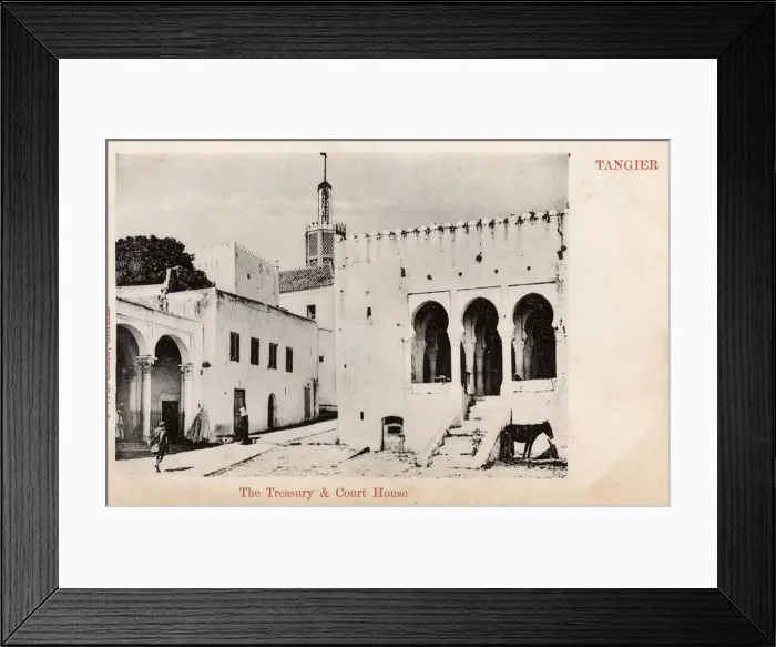 Framed Print : Tangier, Morocco - The Treasury and Court House Framed Print : Tangier, Morocco - The Treasury and Court House