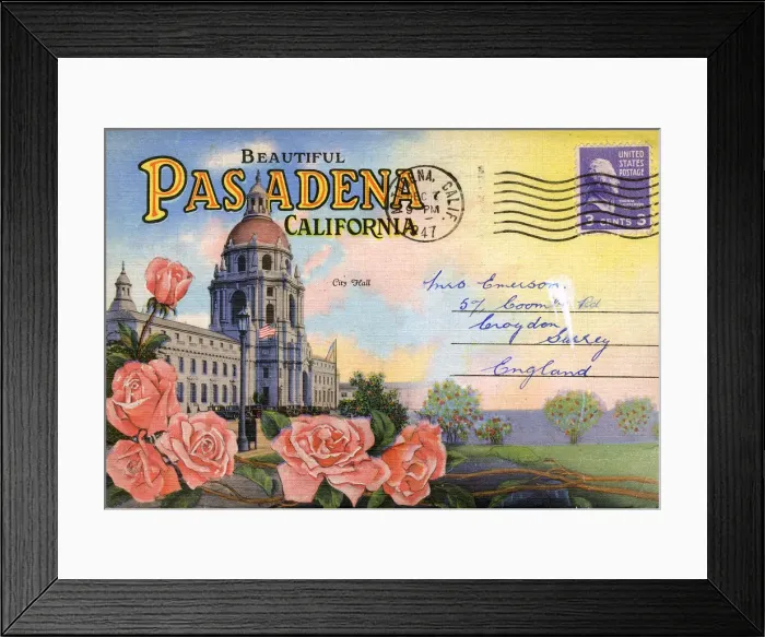 Framed Print : Pasadena, California, USA - City Hall Framed Print : Pasadena, California, USA - City Hall