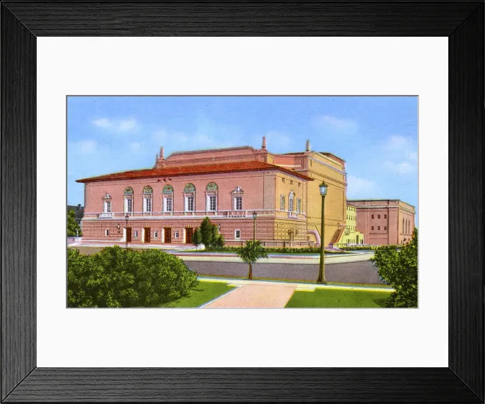 Framed Print : Pasadena, California, USA - Municipal Auditorium Framed Print : Pasadena, California, USA - Municipal Auditorium
