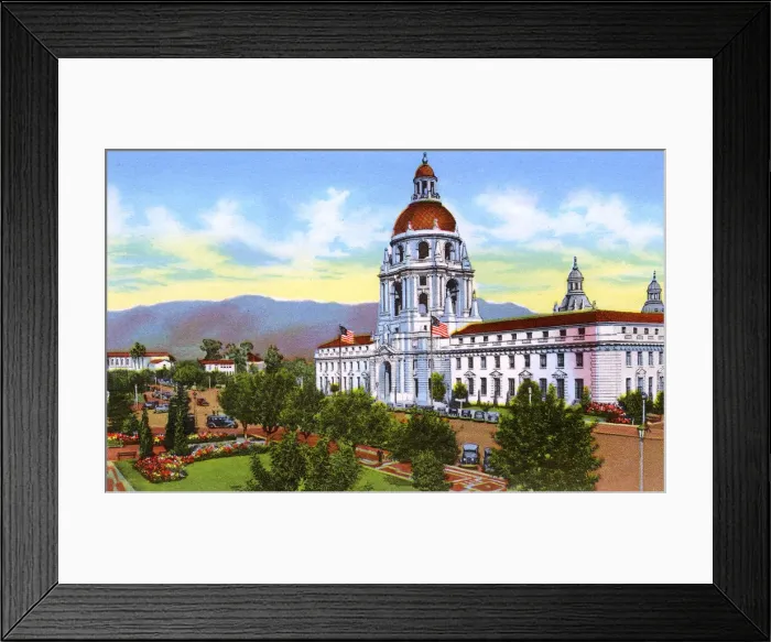 Framed Print : Pasadena, California, USA - City Hall Framed Print : Pasadena, California, USA - City Hall