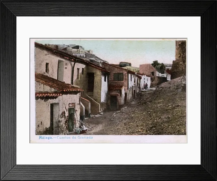 Framed Print : Malaga, Spain - Cuartos de Granada Framed Print : Malaga, Spain - Cuartos de Granada