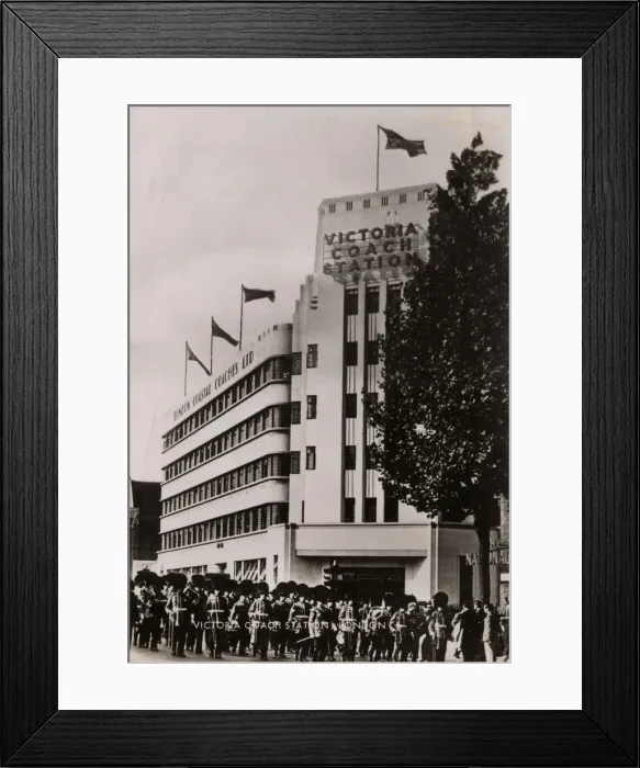 Framed Print : Victoria Coach Station, London Framed Print : Victoria Coach Station, London