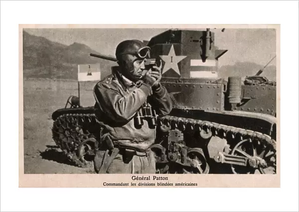 WW2 - Gen Patton - Commander of the American Tank Division