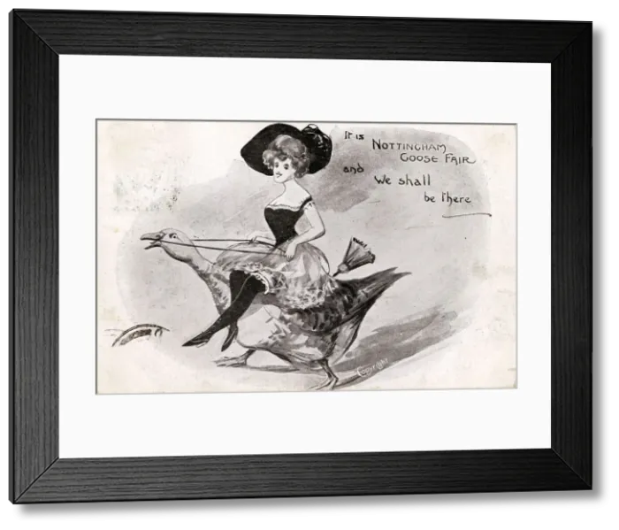 Framed Print : Nottingham Goose Fair Framed Print : Nottingham Goose Fair