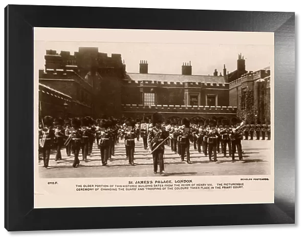 Changing the Guard at St. Jamess Palace, London