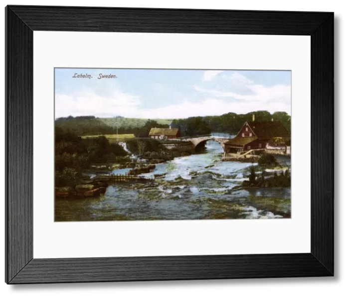 Framed Print : Laholm, Laholm Municipality, Halland County, Sweden Framed Print : Laholm, Laholm Municipality, Halland County, Sweden