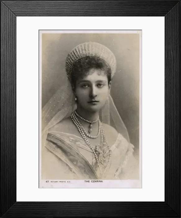 Framed Print : Empress Alexandra Feodorovna of Russia Framed Print : Empress Alexandra Feodorovna of Russia