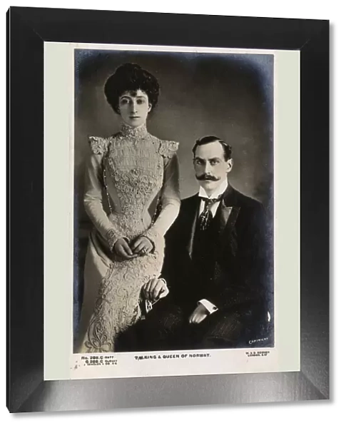 The King and Queen of Norway - Haakon VII and Maud