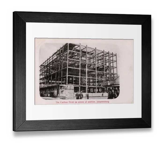 Framed Print : Building the Carlton Hotel, Johannesburg, South Africa Framed Print : Building the Carlton Hotel, Johannesburg, South Africa