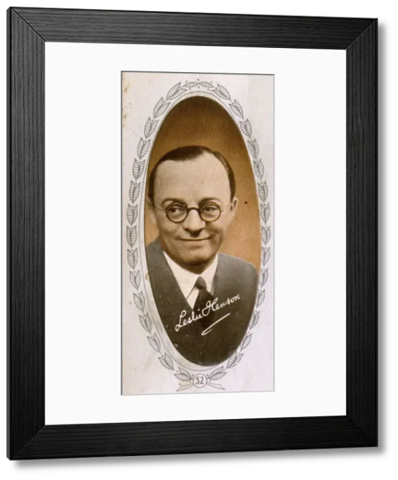 Framed Print : Leslie Henson - British Actor Framed Print : Leslie Henson - British Actor