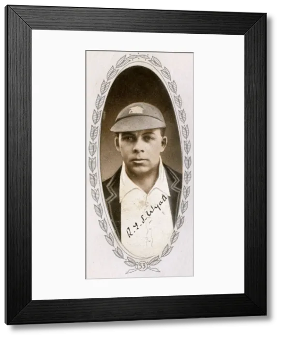 Framed Print : Bob Wyatt - English Cricketer Framed Print : Bob Wyatt - English Cricketer