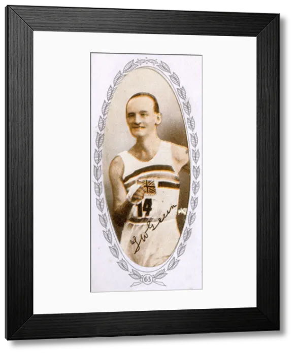 Framed Print : Thomas William Green - English Racewalker Framed Print : Thomas William Green - English Racewalker