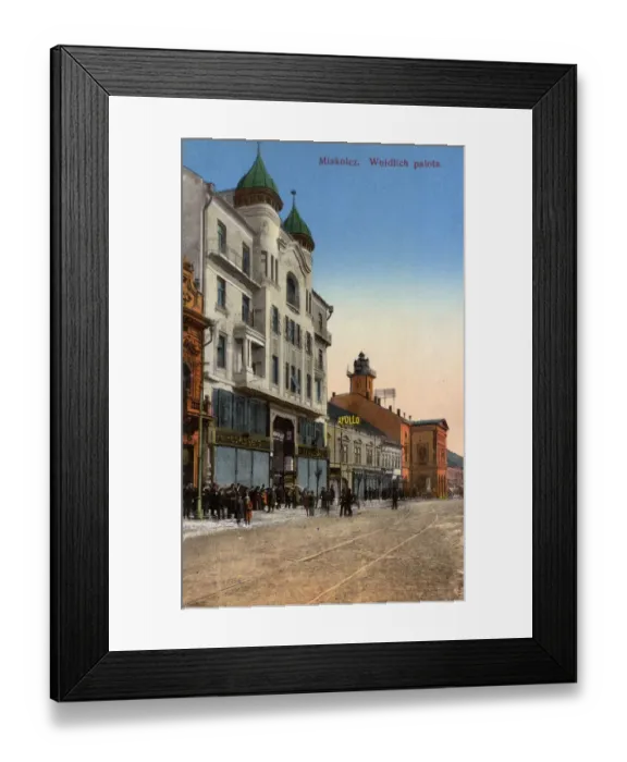 Framed Print : Hungary - Weidlich Palace at Miskolc Framed Print : Hungary - Weidlich Palace at Miskolc