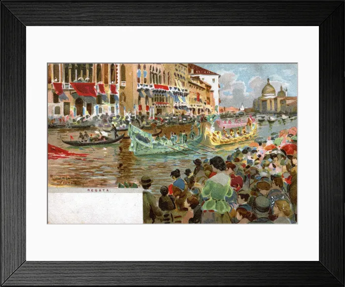 Framed Print : Venice, Italy - Historical Regatta Framed Print : Venice, Italy - Historical Regatta