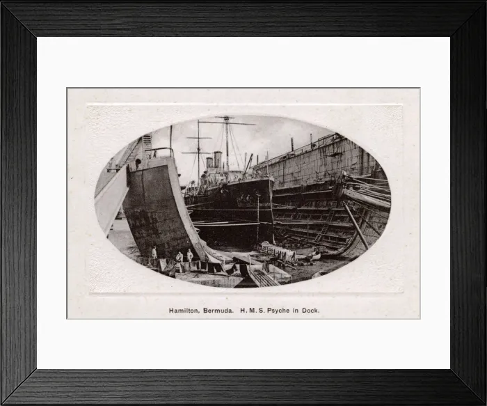 Framed Print : H M Dockyard, Bermuda - A Floating Dock Framed Print : H M Dockyard, Bermuda - A Floating Dock